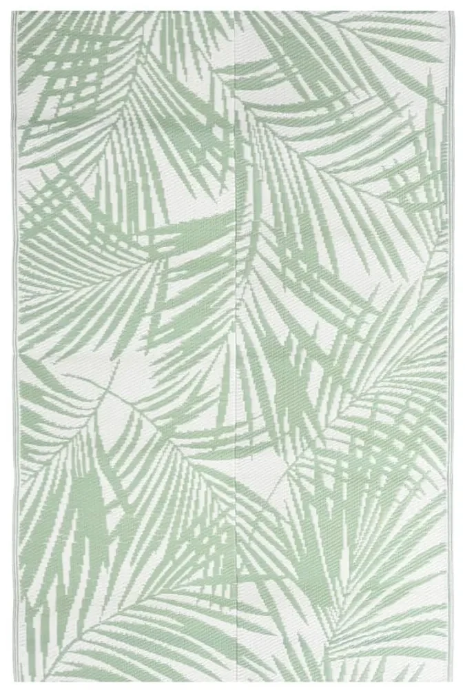 vidaXL Buitenkleed 120x180 cm polypropeen groen
