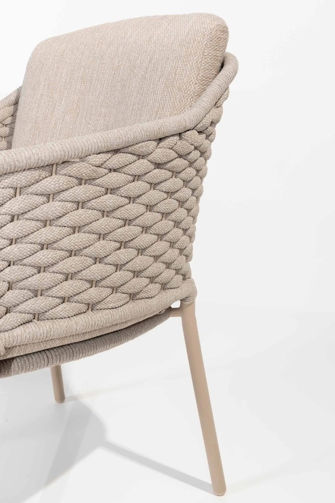 4 Seasons Outdoor Eros tuinstoel latte SALE  Tuinstoel    beige weerbestendig