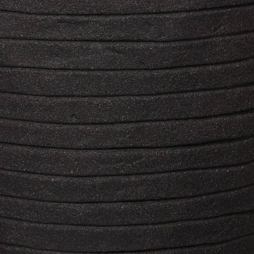 Capi Plantenbak Nature Row vierkant 30x30 cm zwart KBLRO902