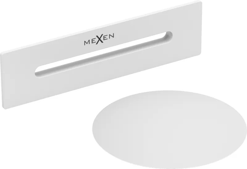 Mexen Uni overloopstop voor vrijstaande badkuip, wit - 5100-20