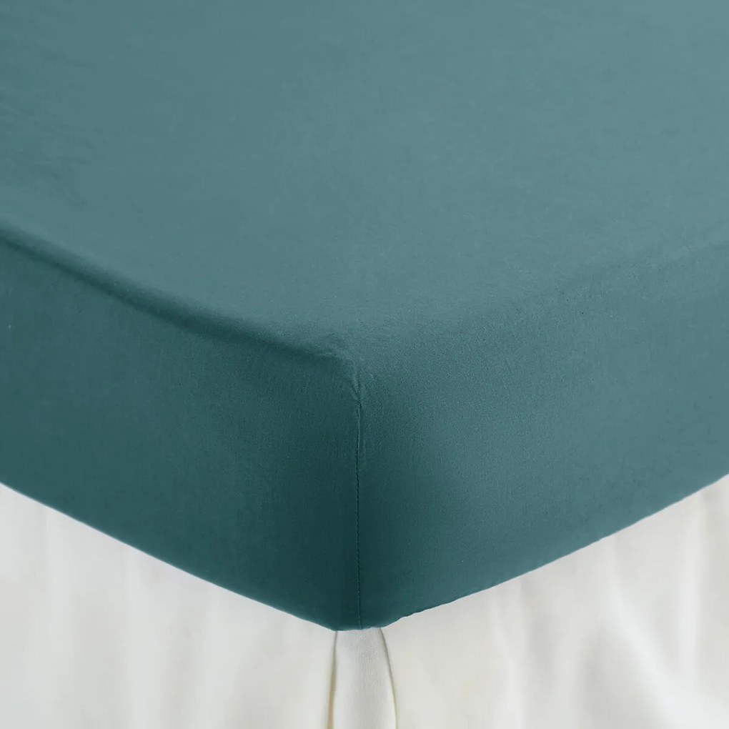 Hoeslaken perkal katoen, 80 draden, 30 cm kop, Scenario