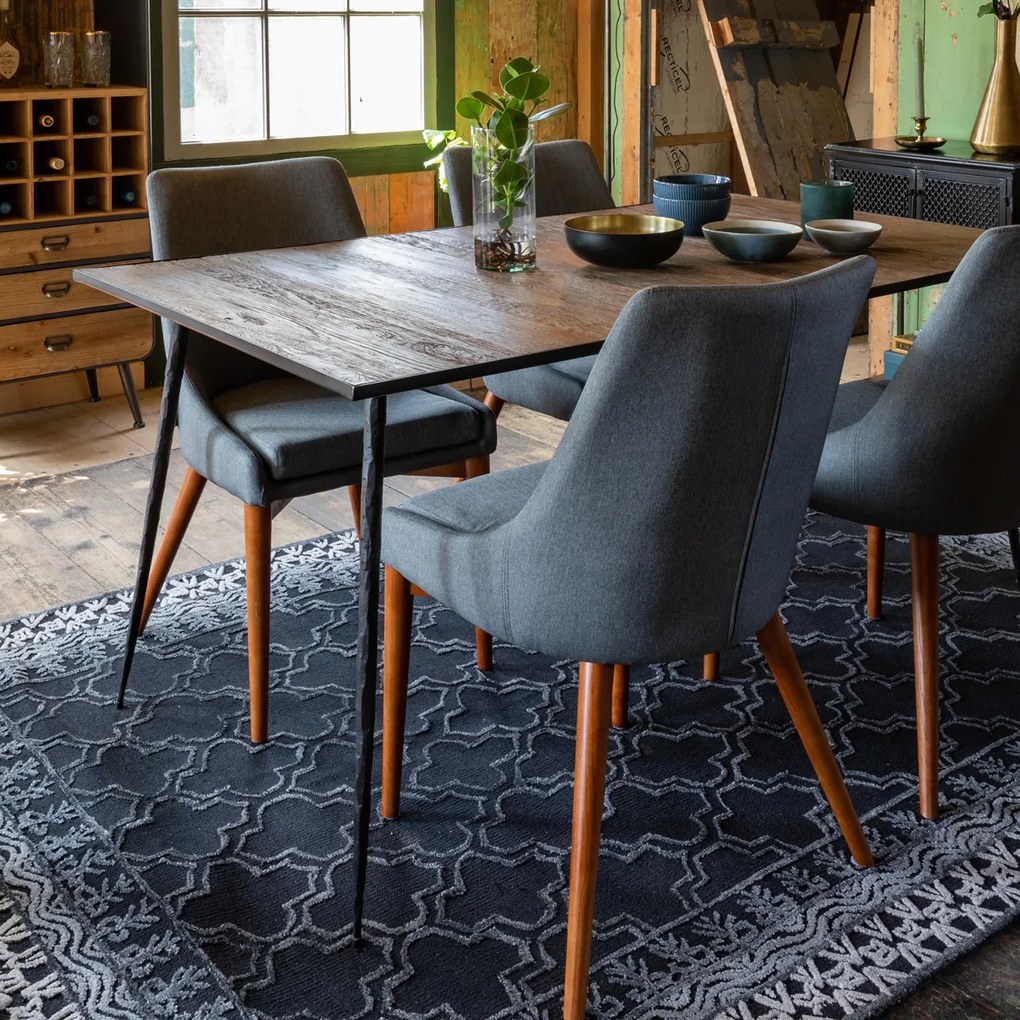 Dutchbone Pepper Eettafel Industrieel Design - 160 X 90cm.