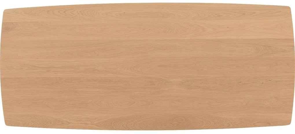 Goossens Excellent Eettafel Uniek, Semi rechthoekig 240 x 100 cm