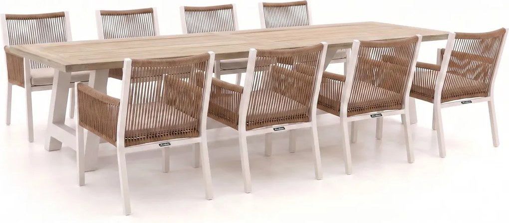 + 10% kassakorting | Diningset Manifesto  | 8 personen | Tuinset teakhout | 9-delig | Kees Smit Tuinmeubelen