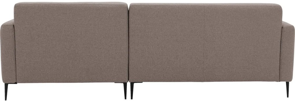 Goossens  Key West grijs, stof, 2-zits, modern design