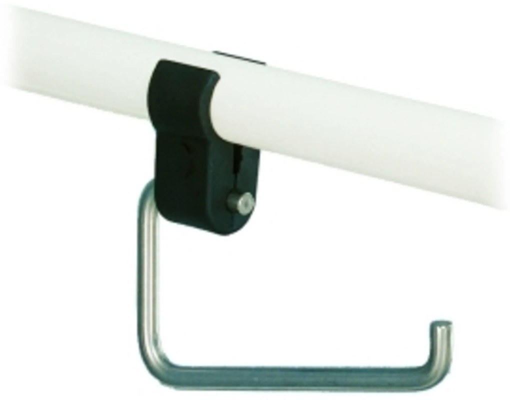 Handicare closetrolhouder voor beugel RVS