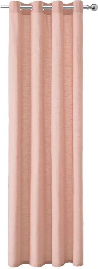 Gordijn Kyra - roze - 250x140 cm (1 stuk) - Leen Bakker
