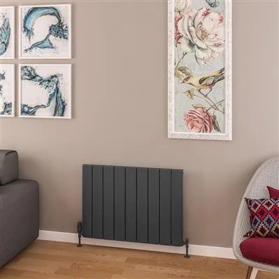 Eastbrook Withington radiator 85x60cm aluminium 889W antraciet