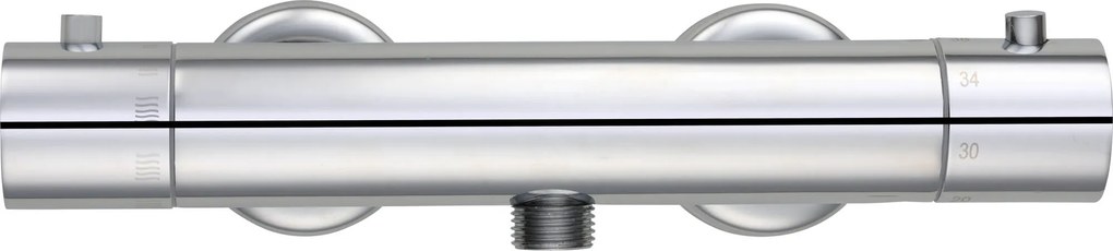 Saqu Essential douche thermostaatkraan 12cm chroom