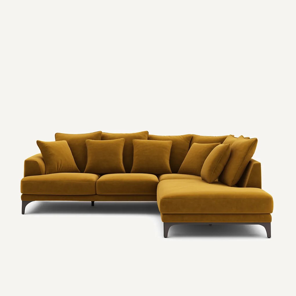 Fluwelen hoekbank, ARMENTO