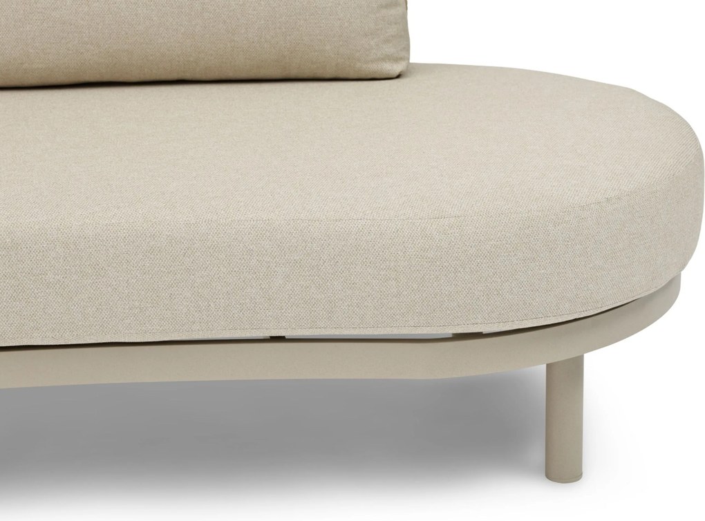 Hoek loungeset 5 personen Rope Zand/Beige  Coco Amici/Tivano