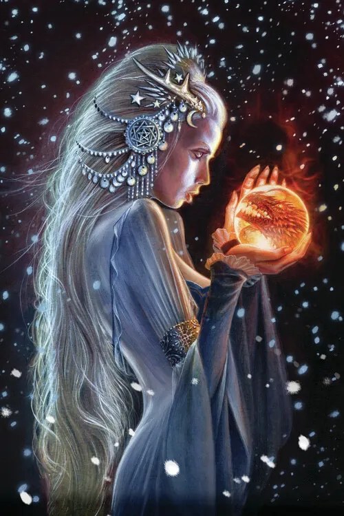 Ilustratie Winterborn Witch, Alchemy
