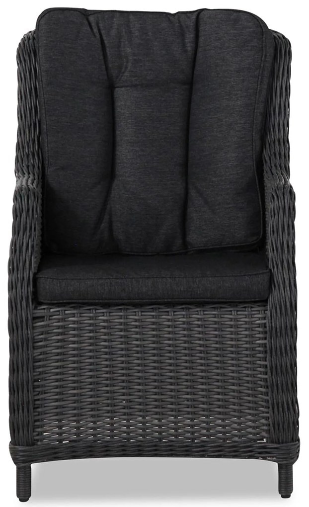 Tuinset 6 personen 220 cm Wicker Grijs Garden Collections Buckingham/Residence