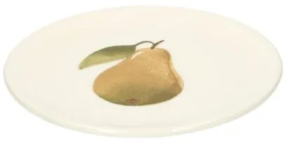 Gebaksbordje, steengoed, peren,Ø15 cm