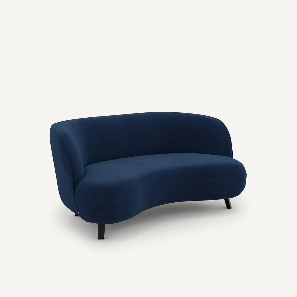 XS Sofa, in fluweel, ROSEBURY, ontwerp door Emmanuel Gallina