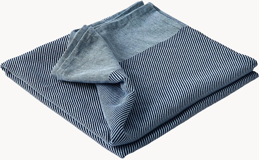 Gestreepte katoenen plaid About