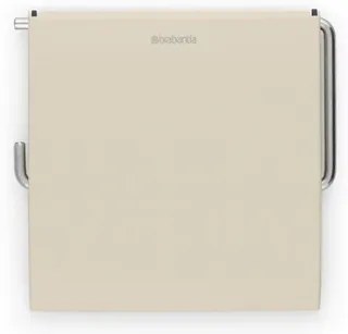 Brabantia ReNew Toiletrolhouder - met klep - zelfklevend - soft beige 223242