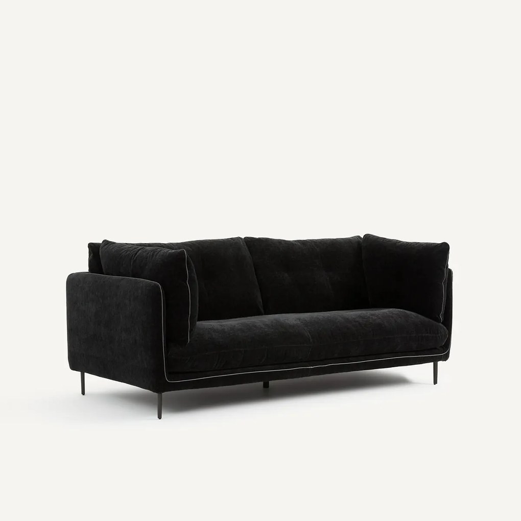Compacte zetel in chenille fluweel, Botero