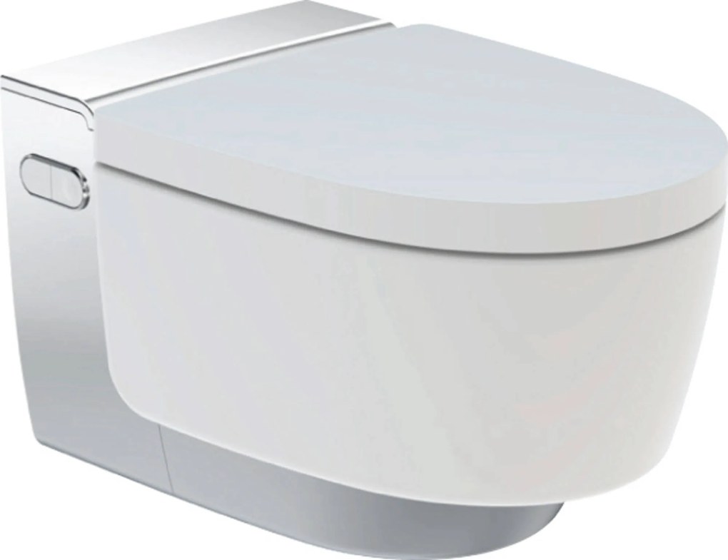 Geberit AquaClean Mera Classic douche-wc alpien wit/chroom met KeraTect