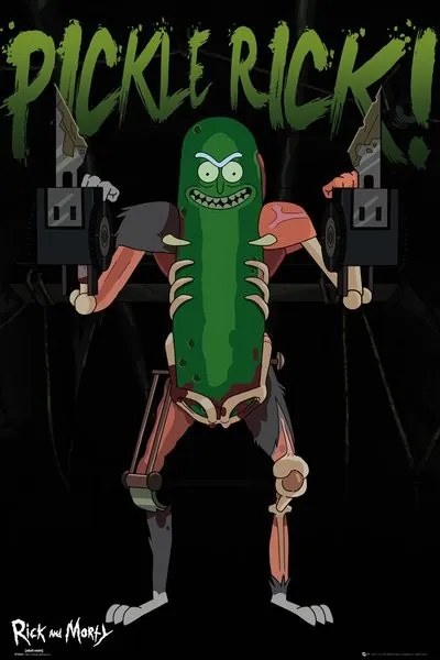 Poster Rick and Morty - Pickle Rick