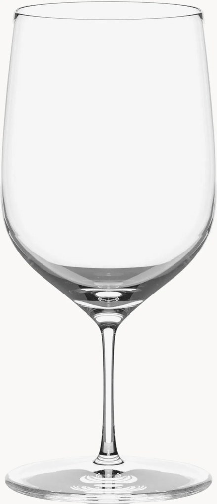 Mondgeblazen waterglazen Q1, 6-delig