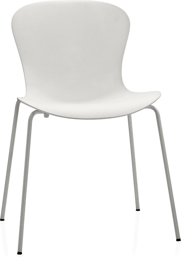 Fritz Hansen Nap Chair stoel zonder armleuningen milk white