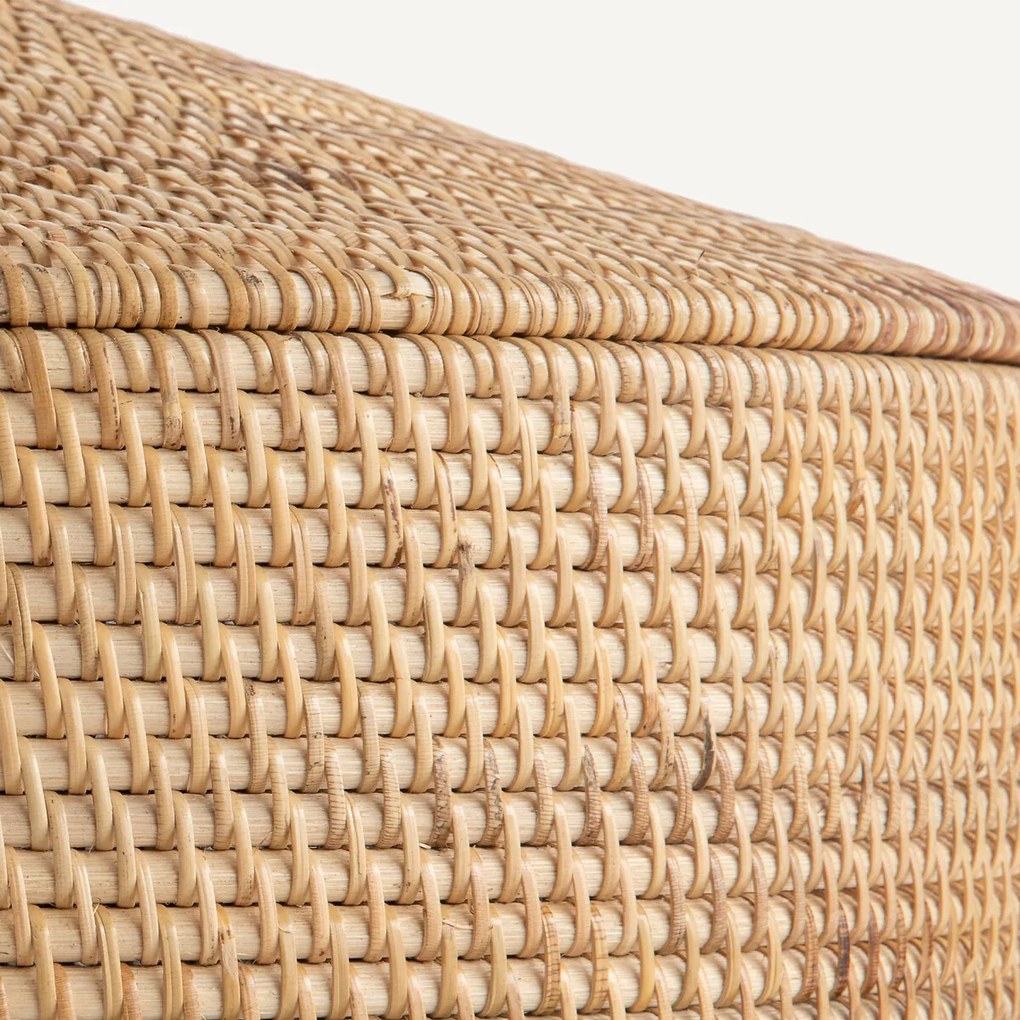Mand in rotan en gevlochten bamboe, Mirella