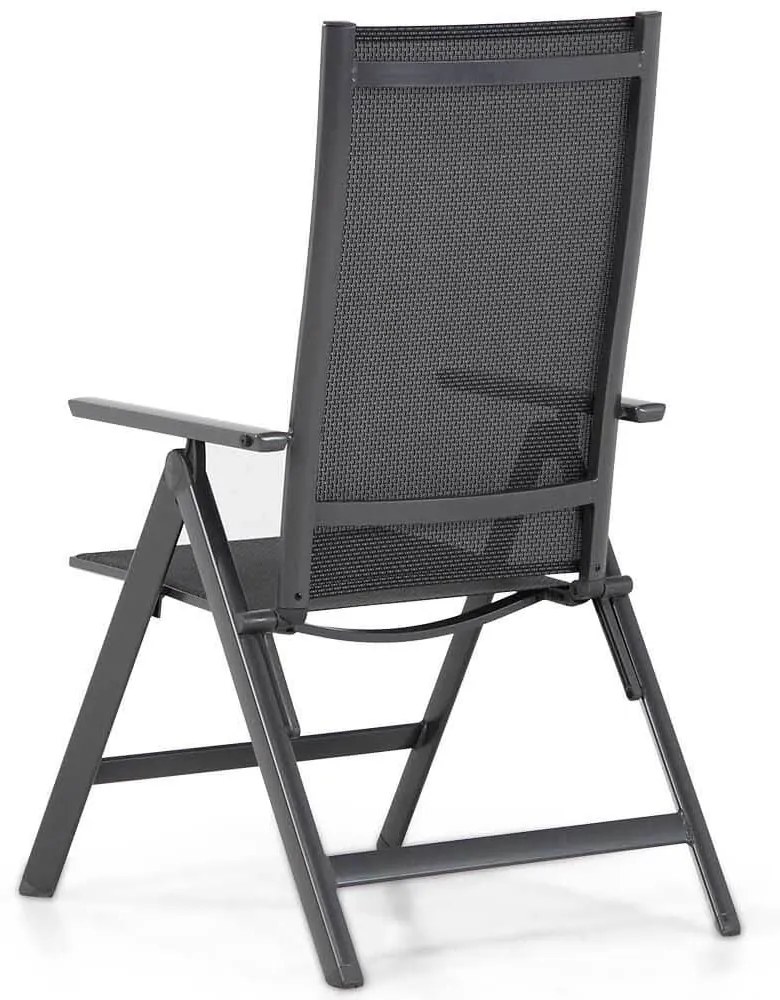 Tuinset 4 personen 180 cm Aluminium/textileen Grijs Hartman Aruba/Pallazo