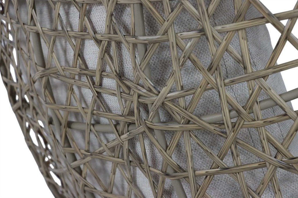 Coco Corso Strandstoel Aluminium/wicker Taupe