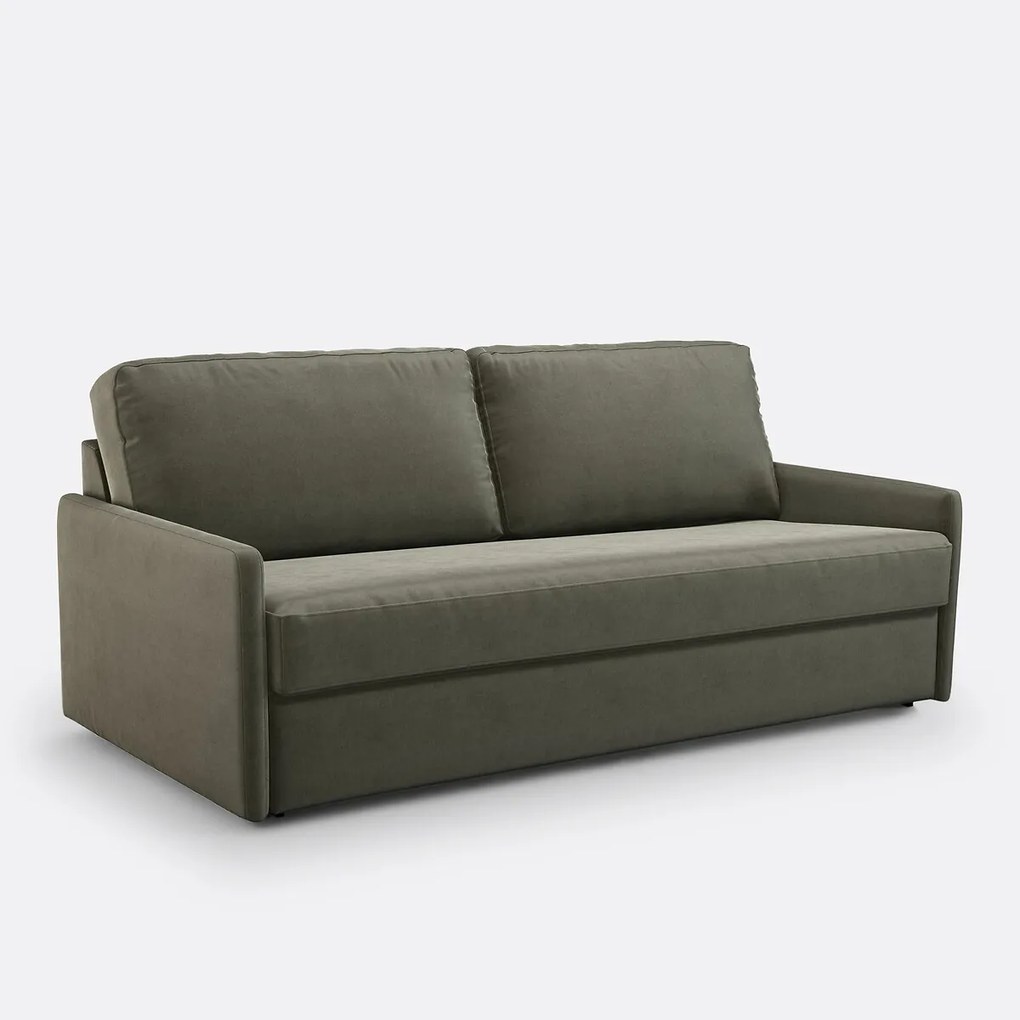 Slaapbank in katoen en linnen, 2, 3 of 4 zits, Comfort Bultex®, Marta