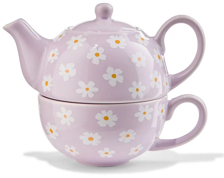 HEMA Theepot Met Mok Aardewerk 300ml