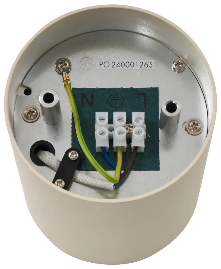 Moderne opbouwspot beige GU10 50mm draai- en kantelbaar - Rondoo Up