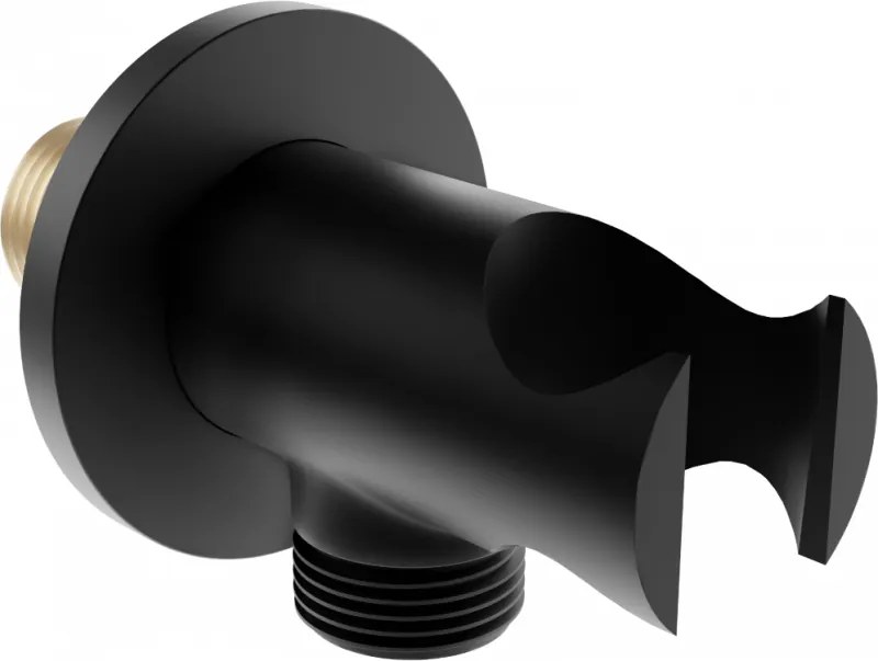 Mexen Kai hoekverbinding, zwart - 79301-70