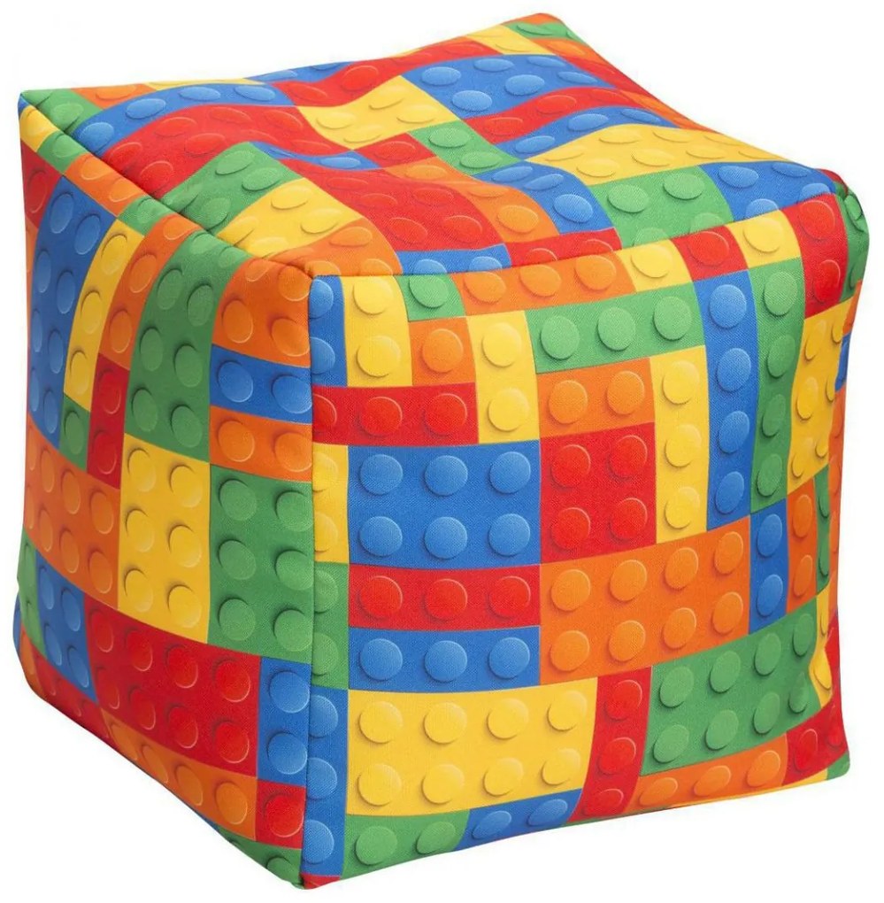 Poef Cube Bricks