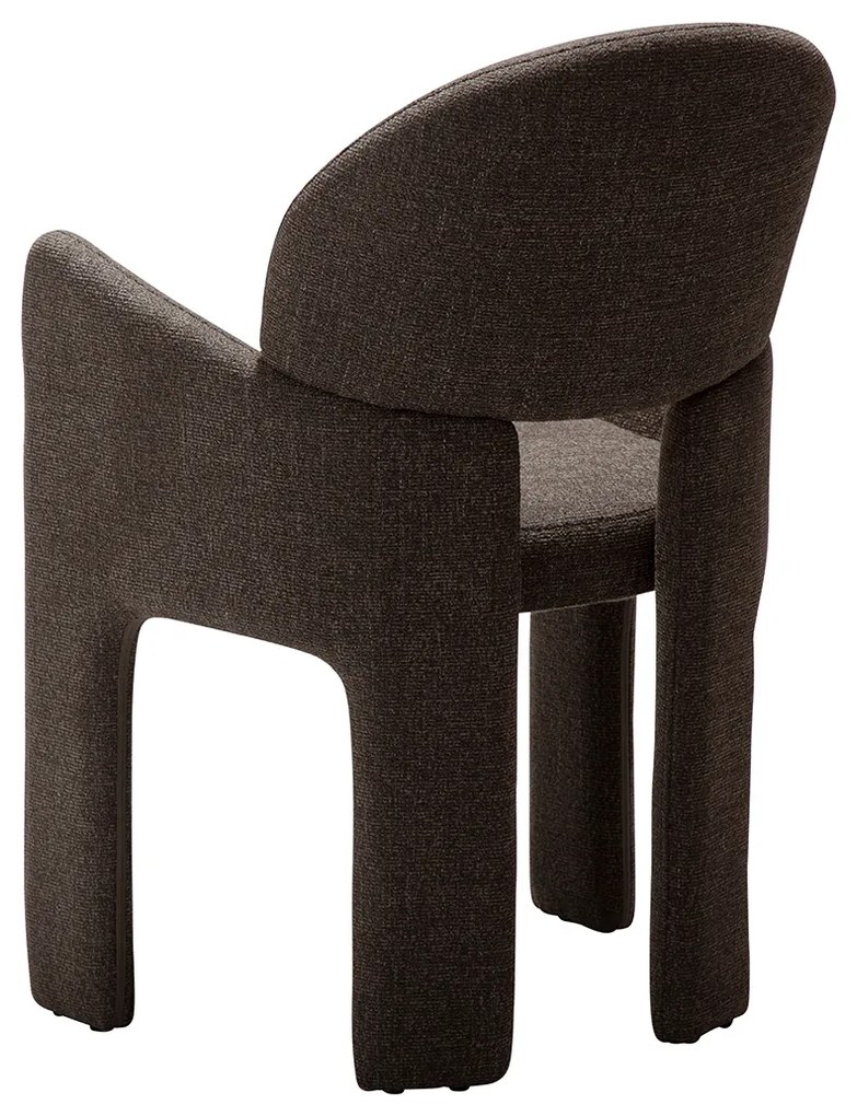 Dan-Form Aole Eetkamerstoel Boucle Major Bruin
