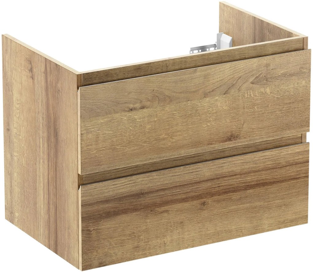 Ben Vario Wastafelonderkast greeploos 80x51cm Denver Eiken