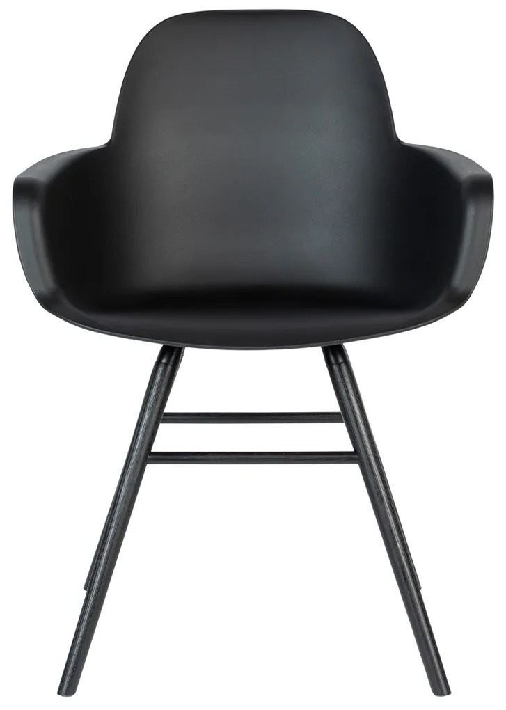 Zuiver Albert Kuip All Black Design Eetkamerstoel Zwart