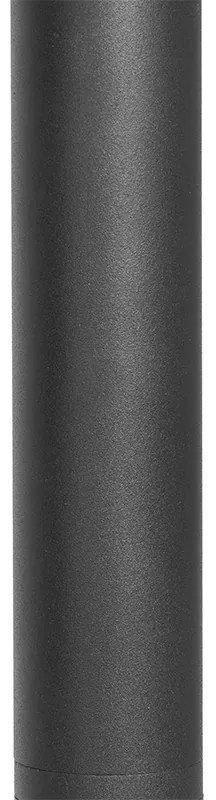 Modern buiten paaltje zwart 60 cm IP44 verstelbaar - Ciara