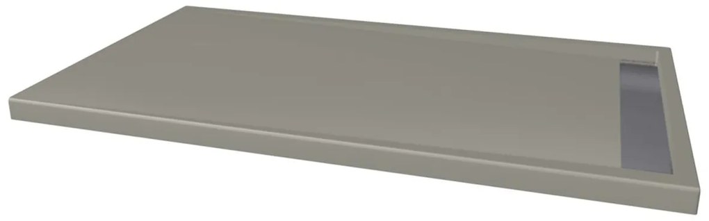 Xenz Easy-Tray douchebak 140x80x5cm cement