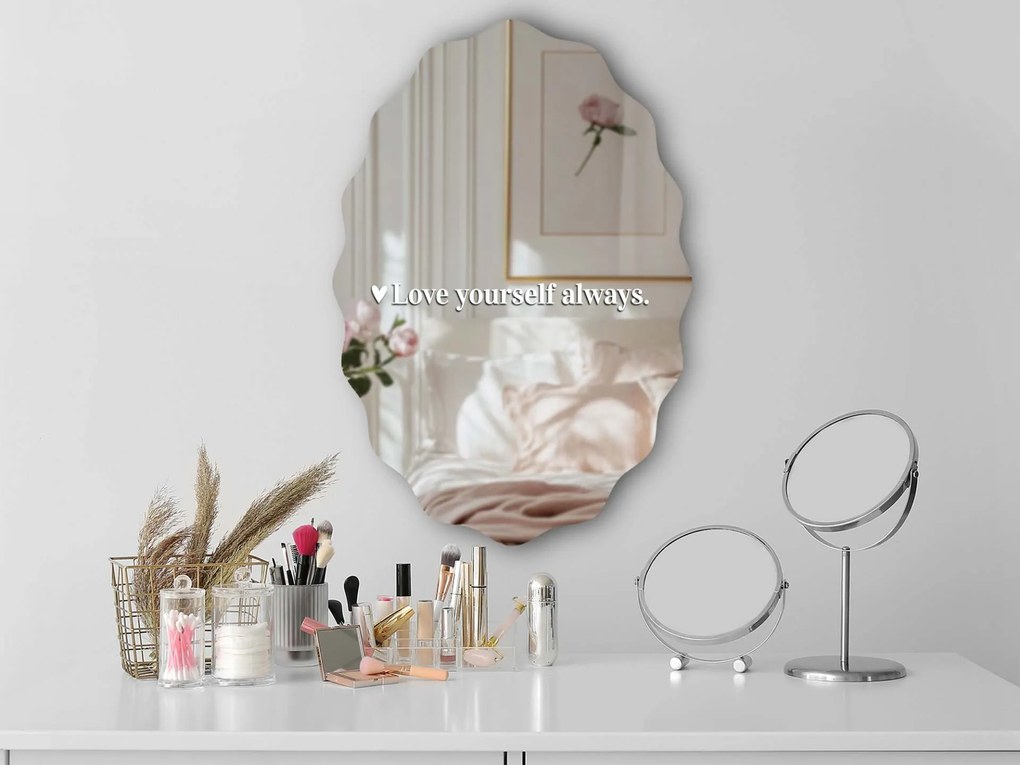 Spiegelsticker S36 – Love yourself always.
