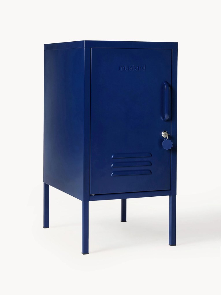 Metalen nachtkastje The Shorty, links- of rechtsdraaiend