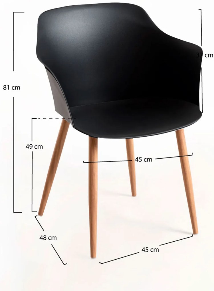Pak 4 Kivi stoelen
