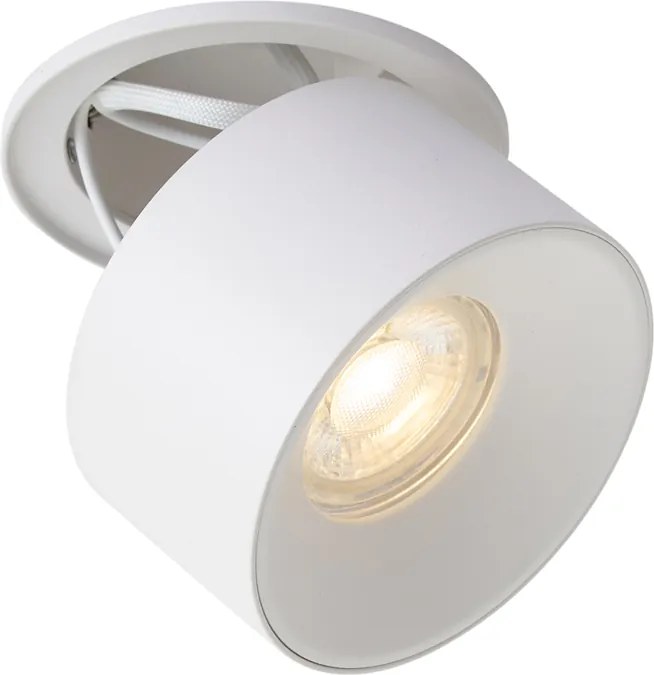 Moderne inbouwspot wit GU10 50mm - Echo