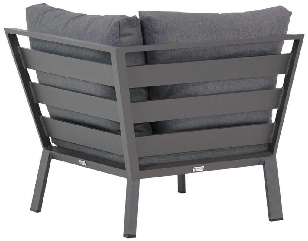 Hoek loungeset 6 personen Aluminium Grijs Lifestyle Garden Furniture Marietta