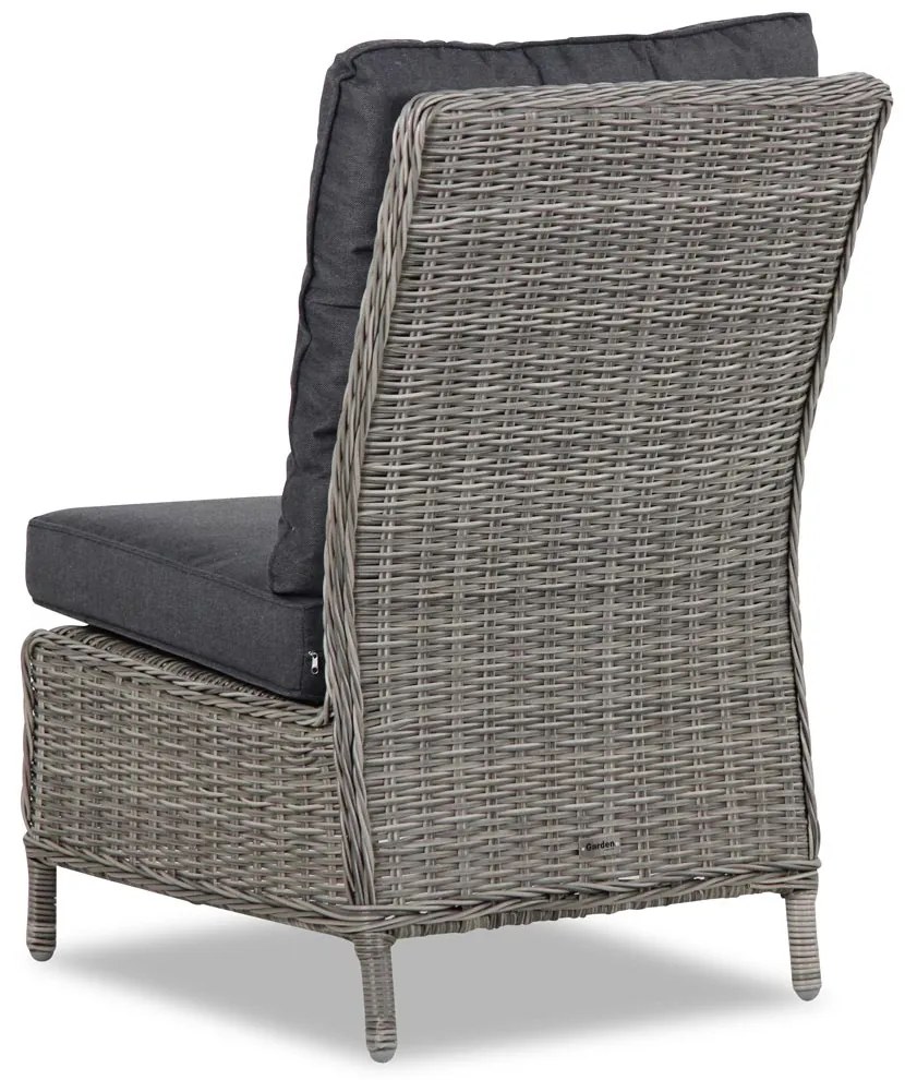 Hoek loungeset 6 personen Wicker Grijs  Garden Collections New Castle