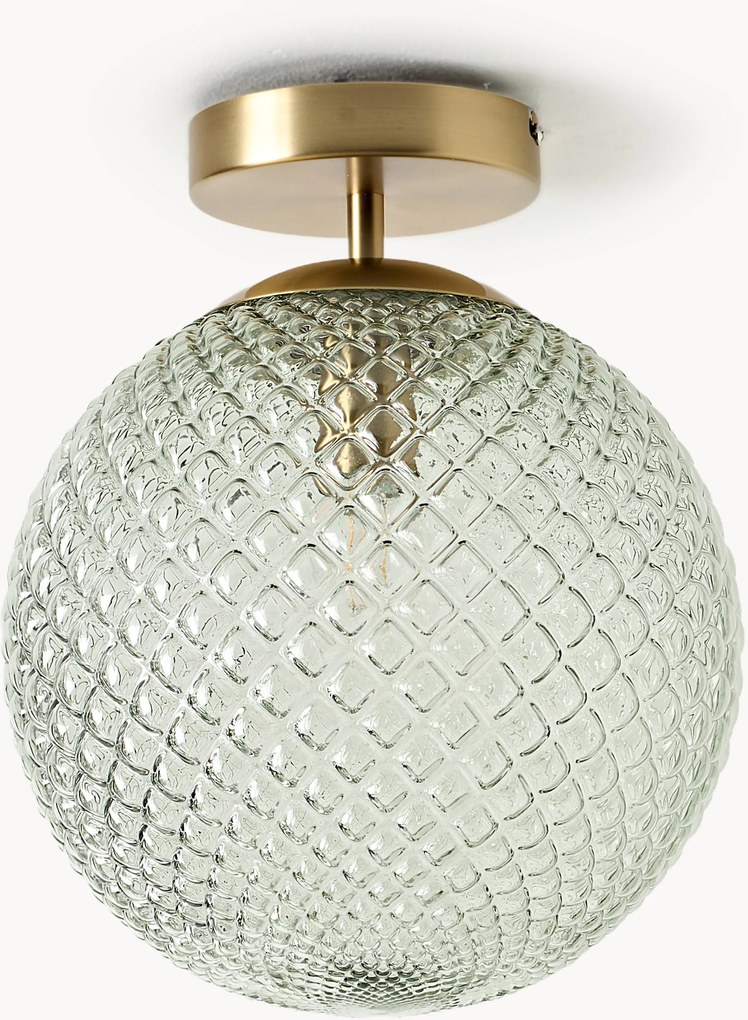 Kleine plafondlamp Lorna van glas