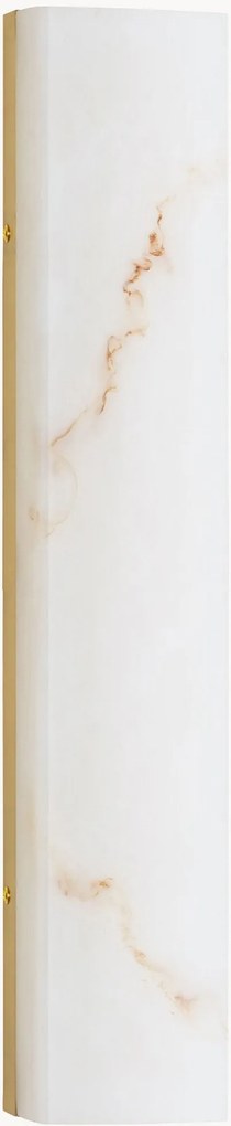 LED wandlamp Shado met albasten effect