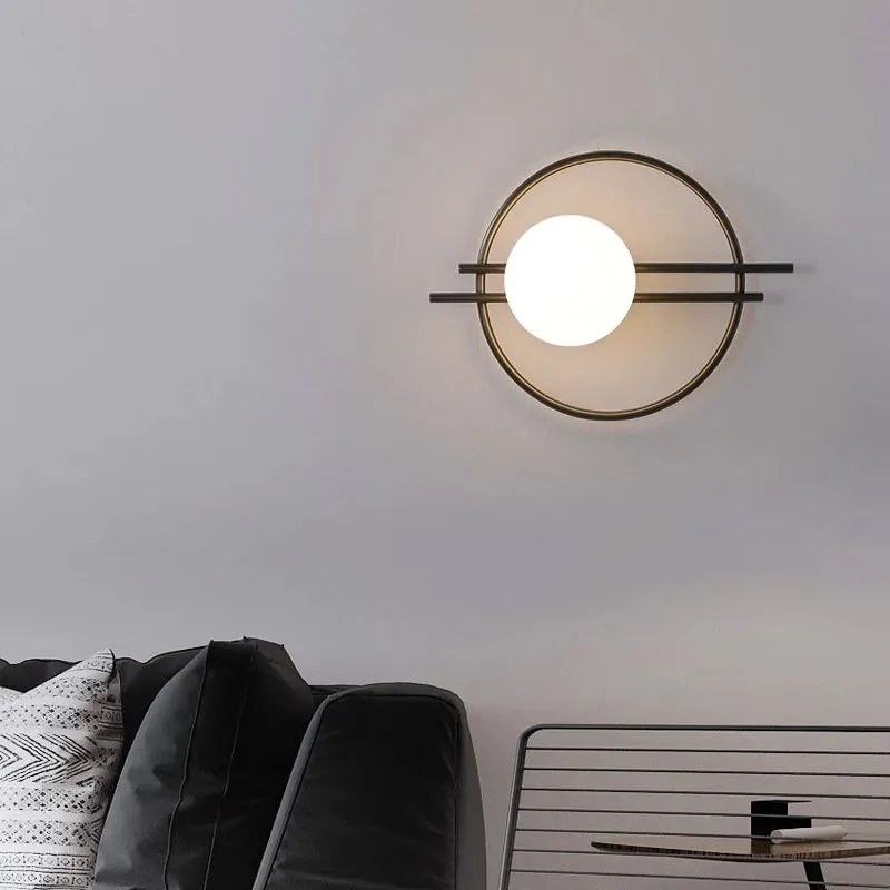 WANDLAMP APP1435-W BLACK