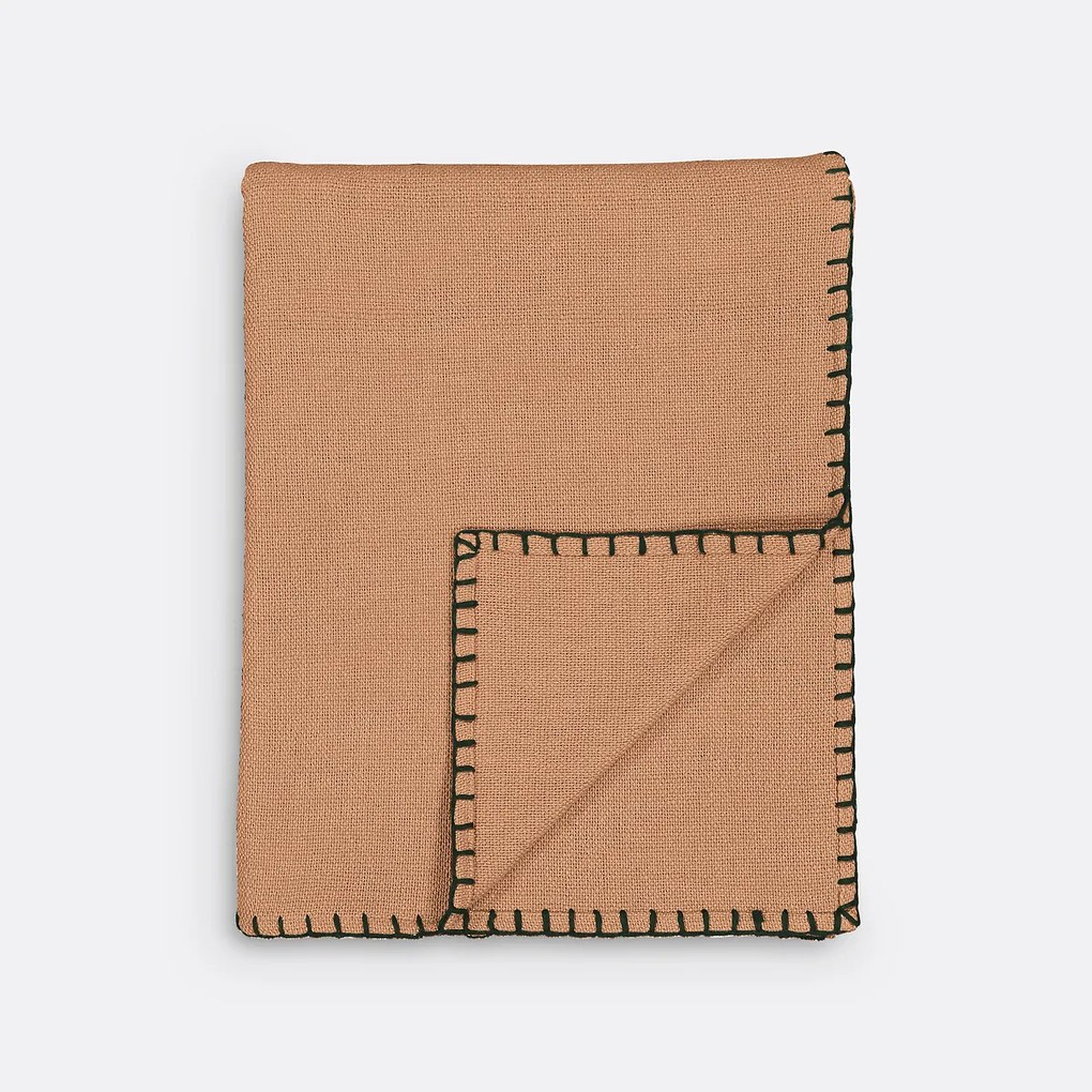 Plaid in gevlochten katoen, Raoul