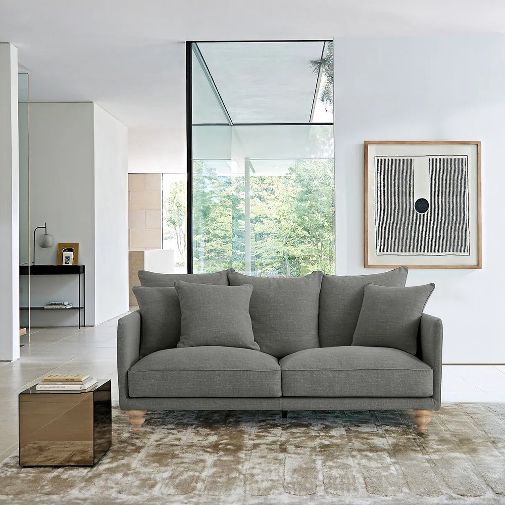 Compacte bank van katoen en linnen, Lazare